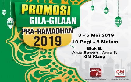 PPM Pre Ramadhan Crazy Promotion 2019